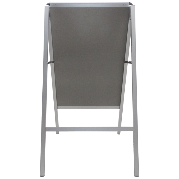 A-frame sandwich board kit includes aluminum frame and knit polyester banner.... from ASI 80228 Quinn