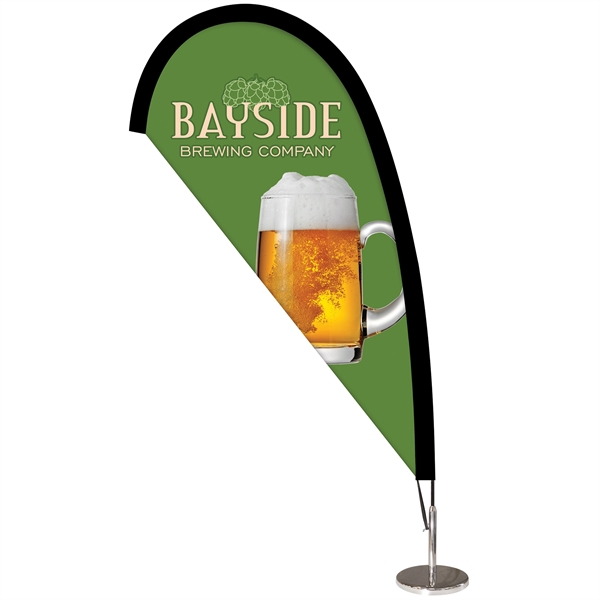 15" x 29" Double Sided Desktop Teardrop Banner... from ASI 80228 Quinn