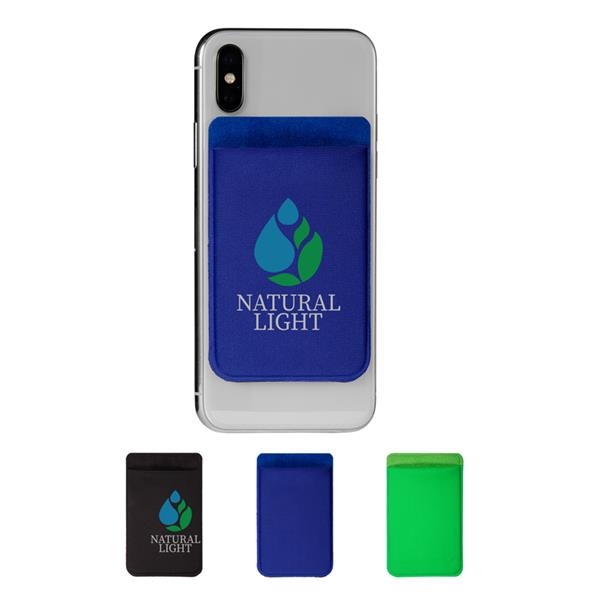 Lycra® pocket with removable polyurethane adhesive back.... from ASI 79530 Prime Line