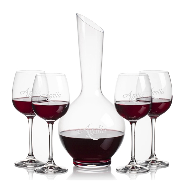 Includes 25oz Sanguine Carafe and choice of 2 or 4 Sanguine... from ASI 84592 St Regis Group