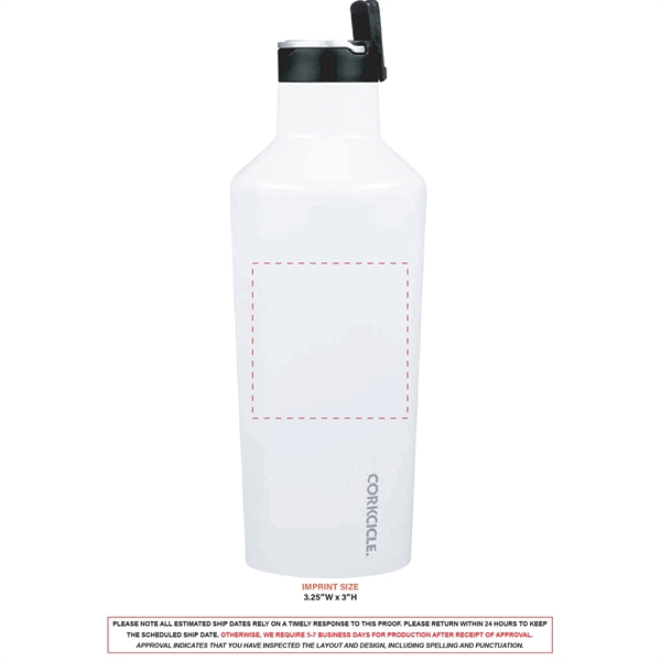 20 oz. Corkcicle Sport Canteen with Straw... from ASI 80060 VisionUSA
