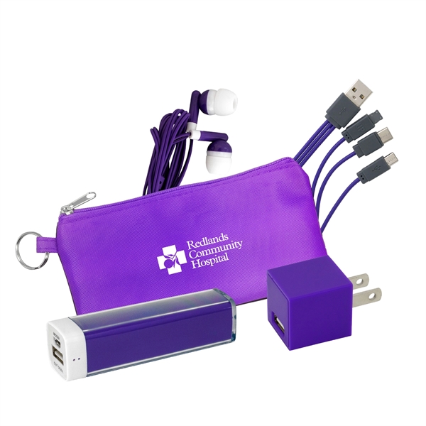 Ultimate Colorful Stretchy Power Bank Kit... from ASI 30208 A P Specialties / AP Specialties