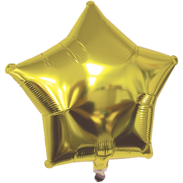 18" foil balloons with round, heart or star shape, stock color... from ASI 38195 Overnightline / Overnight Line Balloon House/Balloons Overnight