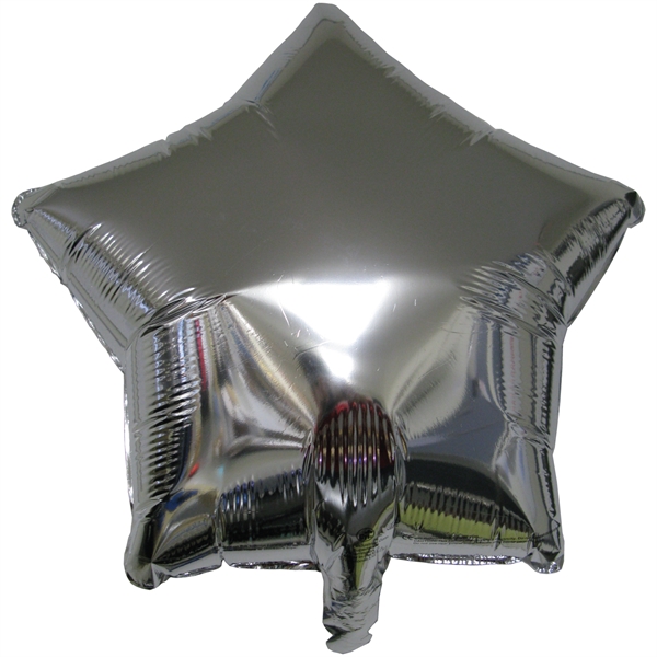 18" foil balloons with round, heart or star shape, stock color... from ASI 38195 Overnightline / Overnight Line Balloon House/Balloons Overnight