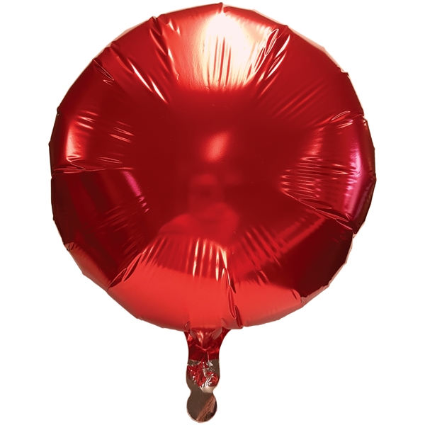 18" foil balloons with round, heart or star shape, stock color... from ASI 38195 Overnightline / Overnight Line Balloon House/Balloons Overnight