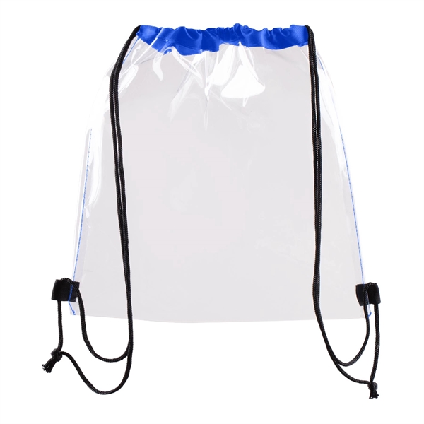 Clear Waterproof Stadium Drawstring Backpack... from ASI 39820 Opusline (Benmex)