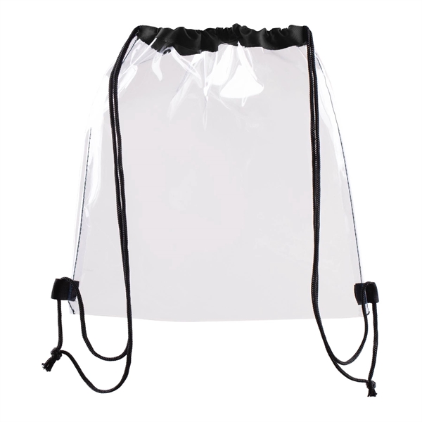 Clear Waterproof Stadium Drawstring Backpack... from ASI 39820 Opusline (Benmex)