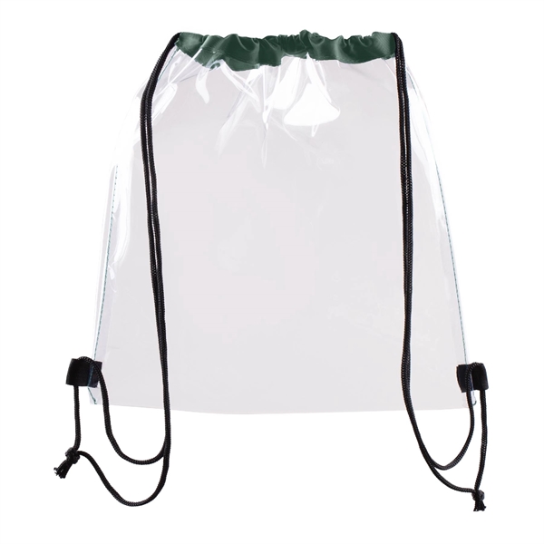 Clear Waterproof Stadium Drawstring Backpack... from ASI 39820 Opusline (Benmex)