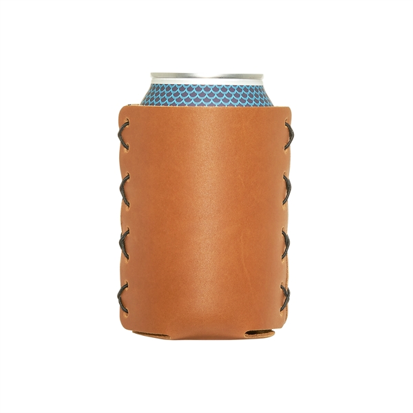 100% Leather Can Holder, also known as a Can sleeve or... from ASI 75126 Oowee Products / OOWEE PRODUCTS