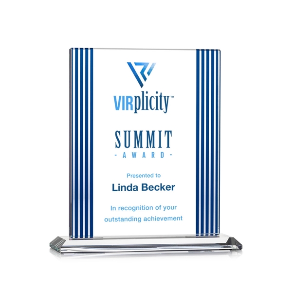 The Brooklyn Starfire Award features beautiful mirrored side panels that are... from ASI 84592 St Regis Group / St Regis