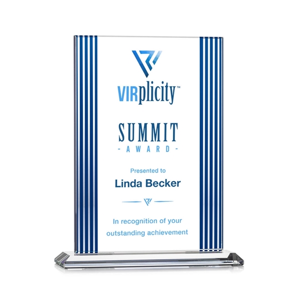 The Brooklyn Starfire Award features beautiful mirrored side panels that are... from ASI 84592 St Regis Group / St Regis