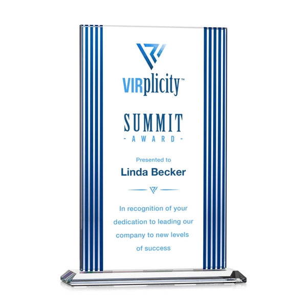 The Brooklyn Starfire Award features beautiful mirrored side panels that are... from ASI 84592 St Regis Group / St Regis