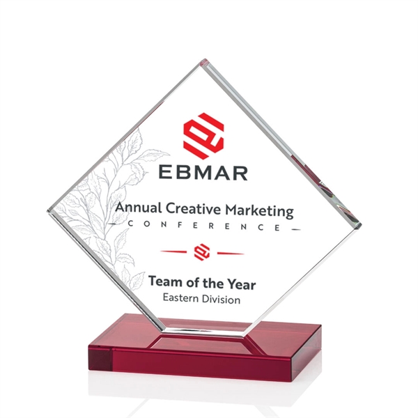 Our Wellington award features a Starfire Crystal diamond mounted onto a... from ASI 84592 St Regis Group / St Regis