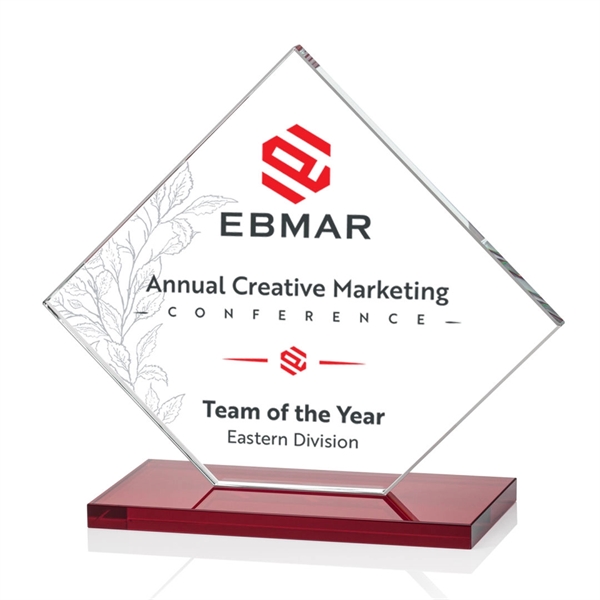 Our Wellington award features a Starfire Crystal diamond mounted onto a... from ASI 84592 St Regis Group / St Regis