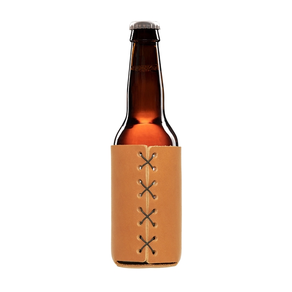 100% genuine leather holder for long-neck glass bottles. Made to securely... from ASI 75126 Oowee Products