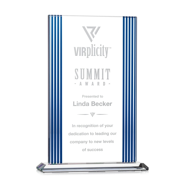 The Brooklyn Starfire Award features beautiful mirrored side panels that are... from ASI 84592 St Regis Group / St Regis