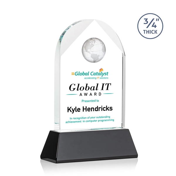 Blake Globe on Newhaven VividPrint™ Award - Black... from ASI 84592 St Regis Group / St Regis