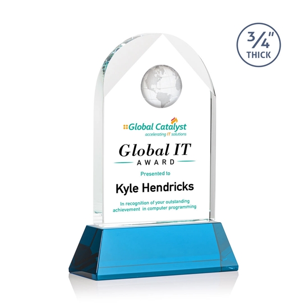 Blake Globe on Newhaven VividPrint™ Award - Sky Blue... from ASI 84592 St Regis Group / St Regis