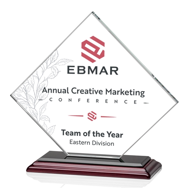 Our Wellington award features a Starfire Crystal diamond mounted onto an... from ASI 84592 St Regis Group / St Regis