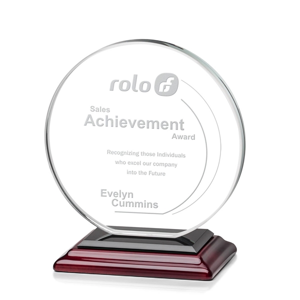 Our extraordinary cut Victoria Award features a flat edged Starfire disc... from ASI 84592 St Regis Group / St Regis