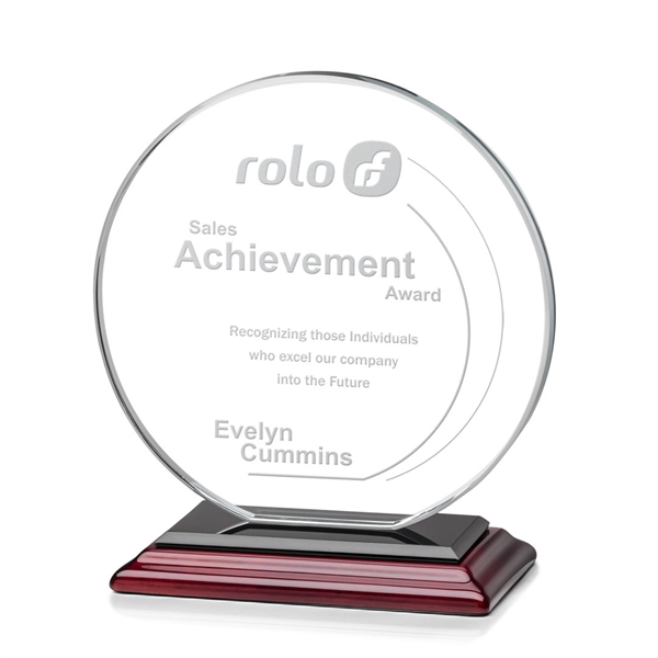 Our extraordinary cut Victoria Award features a flat edged Starfire disc... from ASI 84592 St Regis Group / St Regis