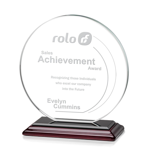 Our extraordinary cut Victoria Award features a flat edged Starfire disc... from ASI 84592 St Regis Group / St Regis