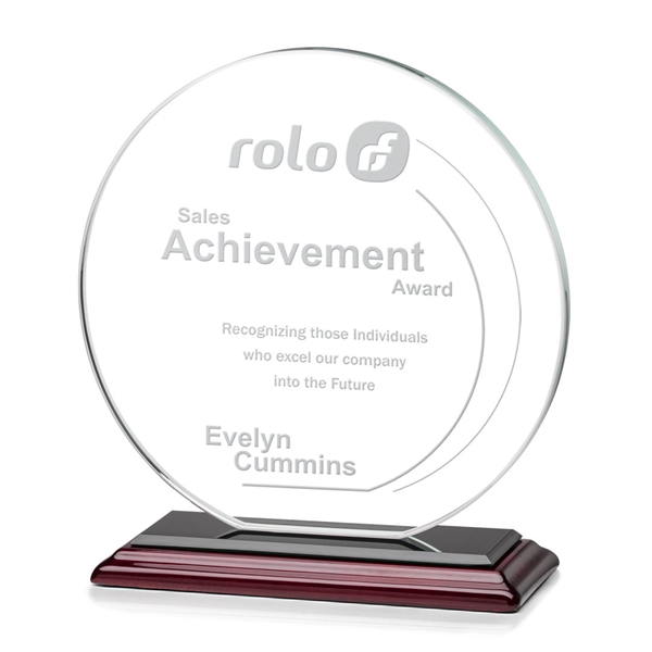 Our extraordinary cut Victoria Award features a flat edged Starfire disc... from ASI 84592 St Regis Group / St Regis