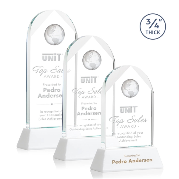 Blake Globe on Newhaven Award - White... from ASI 84592 St Regis Group / St Regis