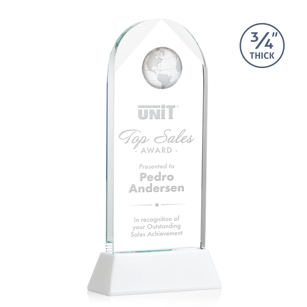 Blake Globe on Newhaven Award - White... from ASI 84592 St Regis Group / St Regis