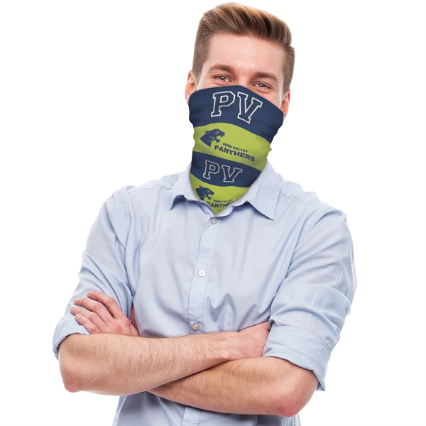 This fully customizable, digitally printed Multifunctional Headwear is the perfect choice... from ASI 80228 Quinn