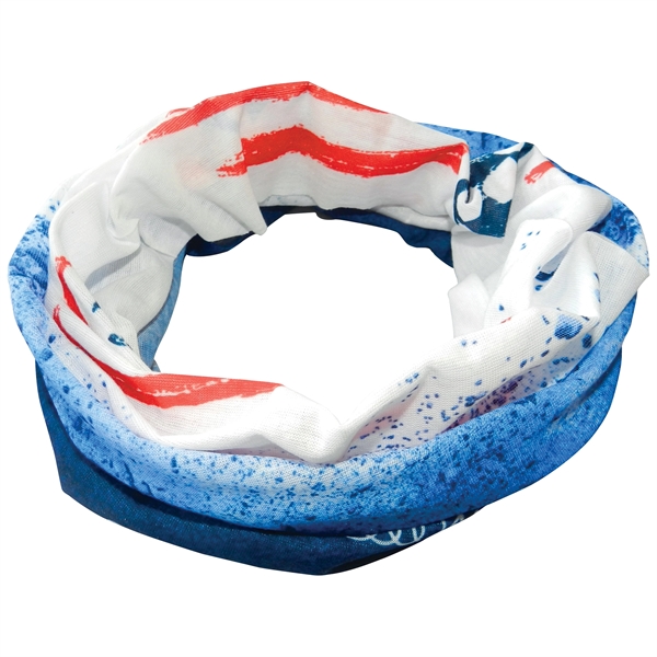 This fully customizable, digitally printed Multifunctional Headwear is the perfect choice... from ASI 80228 Quinn