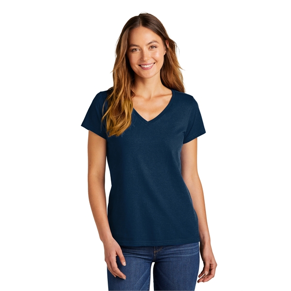 District Women's The Concert Tee V-Neck... from ASI 84863 SanMar