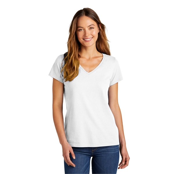 District Women's The Concert Tee V-Neck... from ASI 84863 SanMar