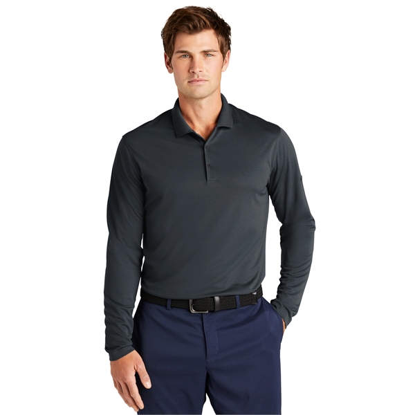Nike Dri-FIT Micro Pique 2.0 Long Sleeve Polo... from ASI 84863 SanMar
