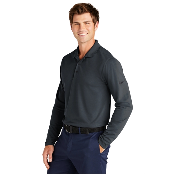 Nike Dri-FIT Micro Pique 2.0 Long Sleeve Polo... from ASI 84863 SanMar