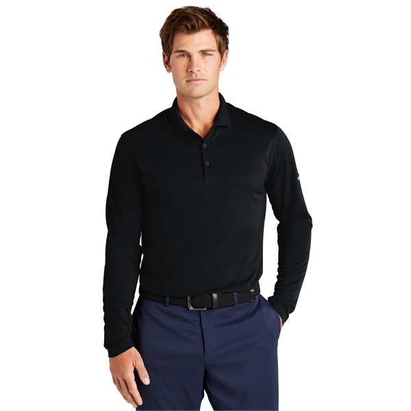 Nike Dri-FIT Micro Pique 2.0 Long Sleeve Polo... from ASI 84863 SanMar