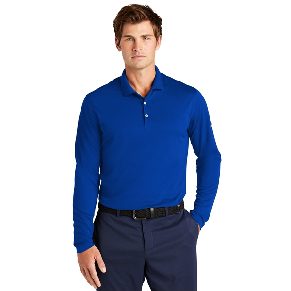 Nike Dri-FIT Micro Pique 2.0 Long Sleeve Polo... from ASI 84863 SanMar