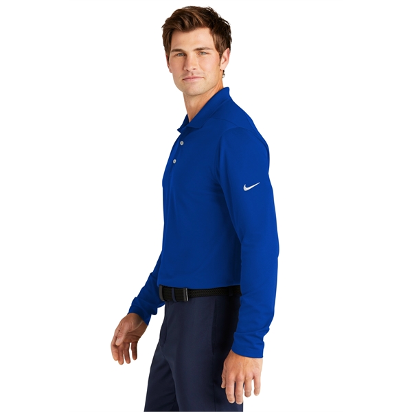 Nike Dri-FIT Micro Pique 2.0 Long Sleeve Polo... from ASI 84863 SanMar