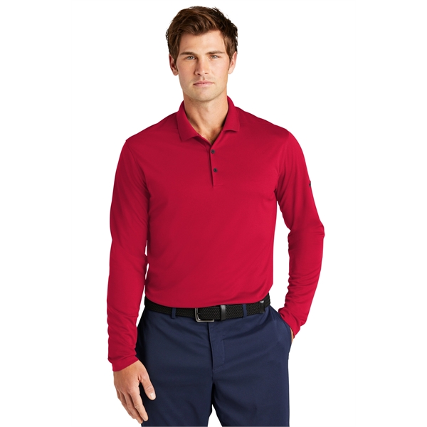 Nike Dri-FIT Micro Pique 2.0 Long Sleeve Polo... from ASI 84863 SanMar