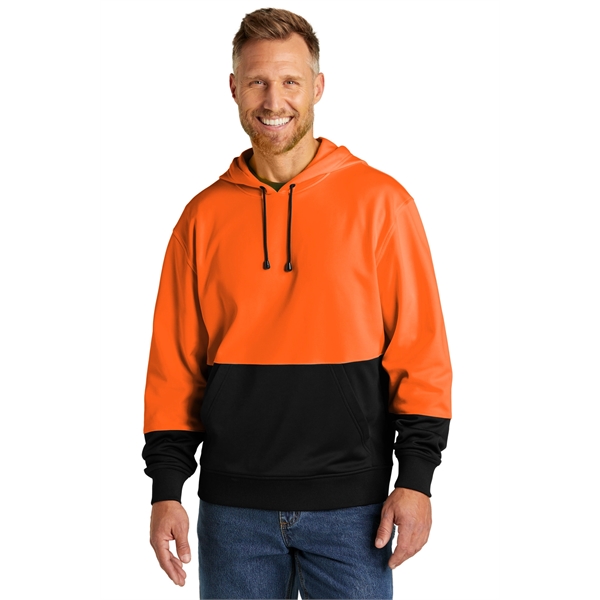 CornerStone Enhanced Visibility Fleece Pullover Hoodie... from ASI 84863 SanMar