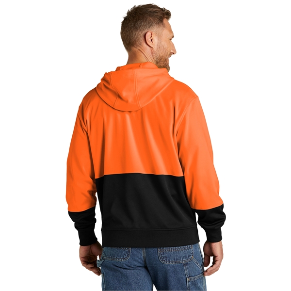 CornerStone Enhanced Visibility Fleece Pullover Hoodie... from ASI 84863 SanMar