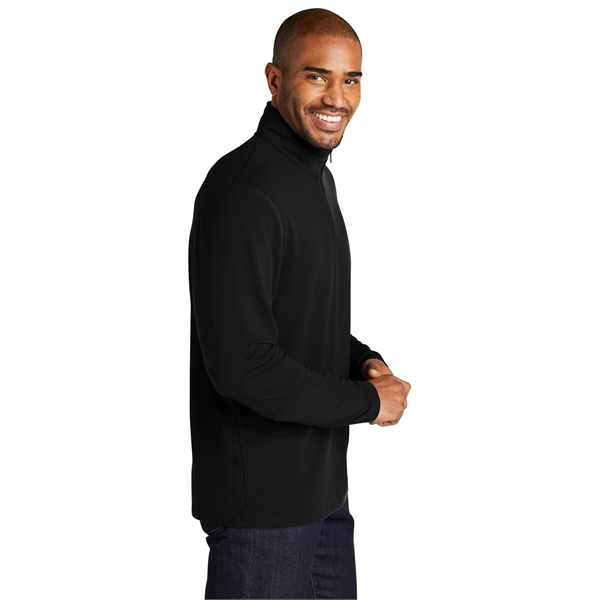 Port Authority Microterry 1/4-Zip Pullover... from ASI 84863 SanMar