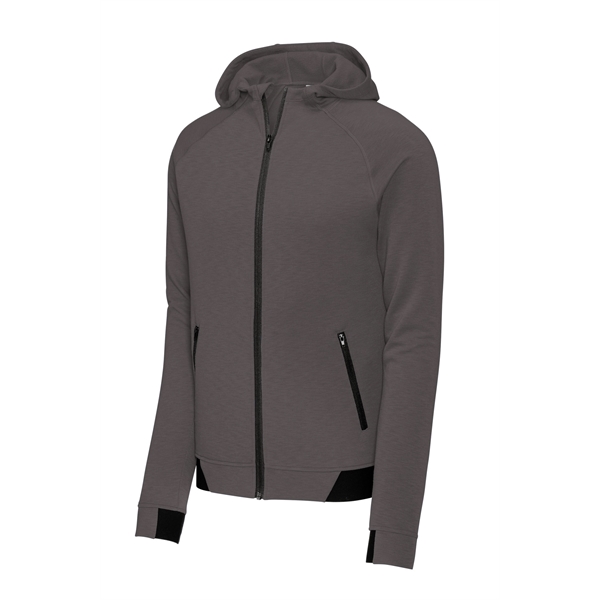 Sport-Tek PosiCharge Strive Hooded Full-Zip... from ASI 84863 SanMar