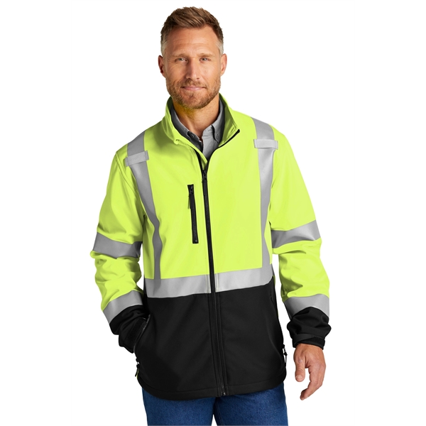 CornerStone ANSI 107 Class 3 Soft Shell Jacket... from ASI 84863 SanMar