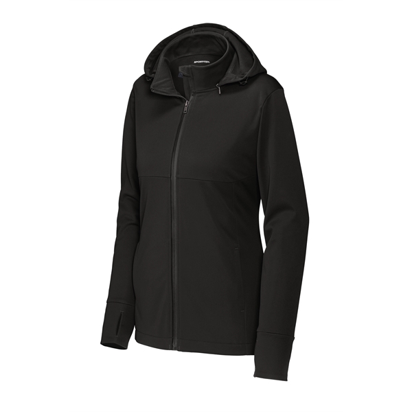 Sport-Tek Ladies Hooded Soft Shell Jacket... from ASI 84863 SanMar