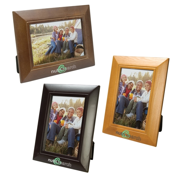 Wooden frame for a 4" x 6" photo with black velvet... from ASI 62190 Illini