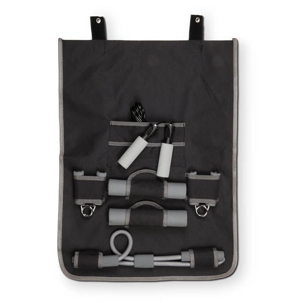 Sports kit includes a jump rope, 2.2 lb dumb bells, chest... from ASI 46755 Cosmo Promos