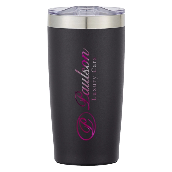 20 oz. travel mug with spill-resistant lid and double-wall insulation... from ASI 61125 Hit Promotional Products / Hit®
