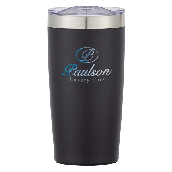 20 oz. travel mug with spill-resistant lid and double-wall insulation... from ASI 61125 Hit Promotional Products / Hit®