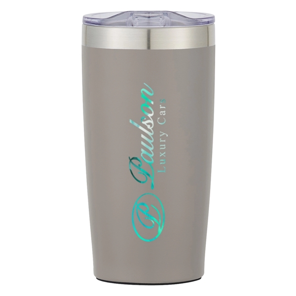20 oz. travel mug with spill-resistant lid and double-wall insulation... from ASI 61125 Hit Promotional Products / Hit®